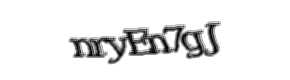 Security check image, please type the characters shown