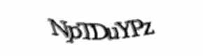 Security check image, please type the characters shown
