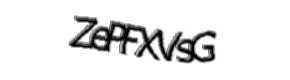 Security check image, please type the characters shown